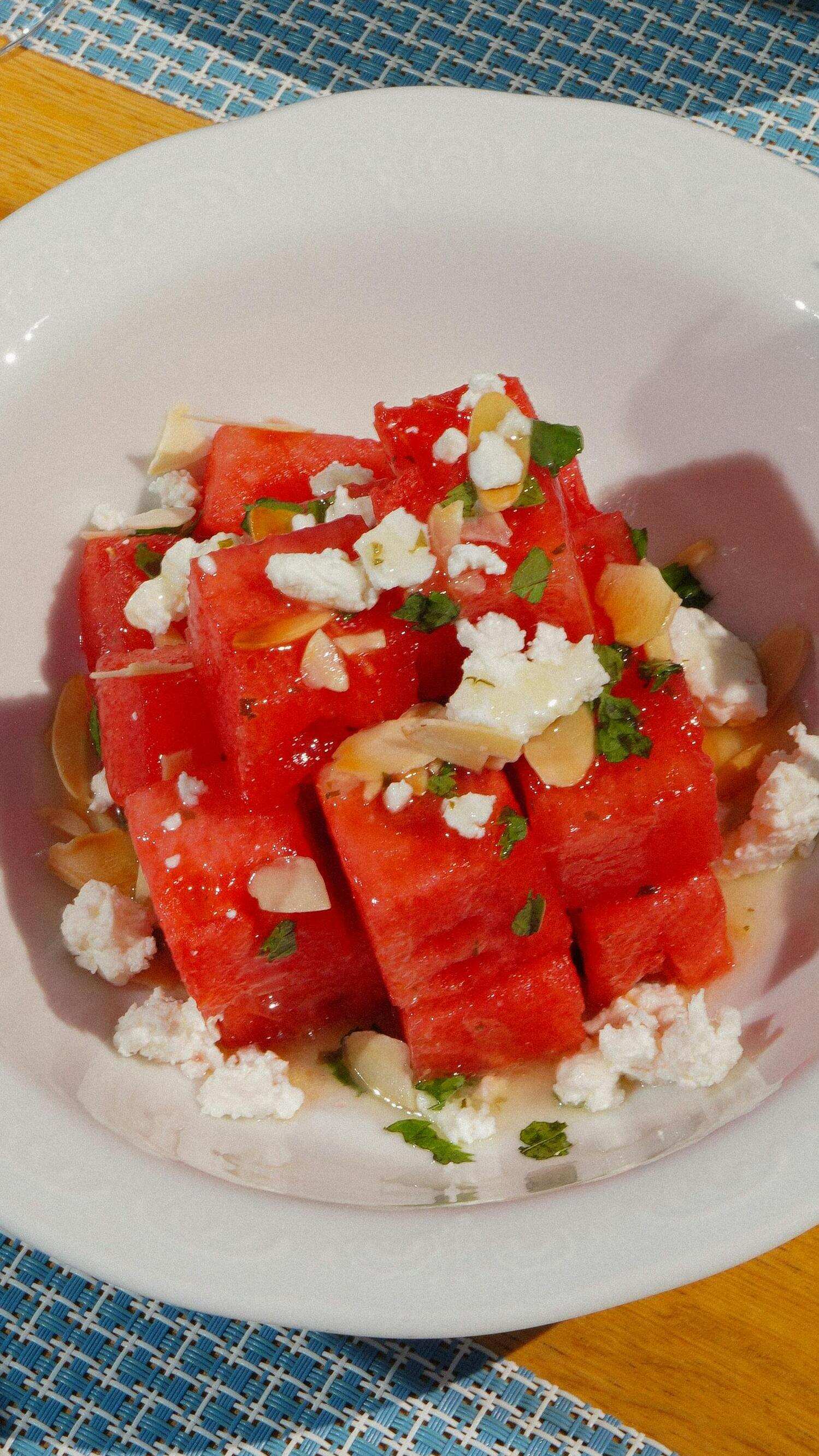 How to Make a Refreshing Watermelon Feta Salad