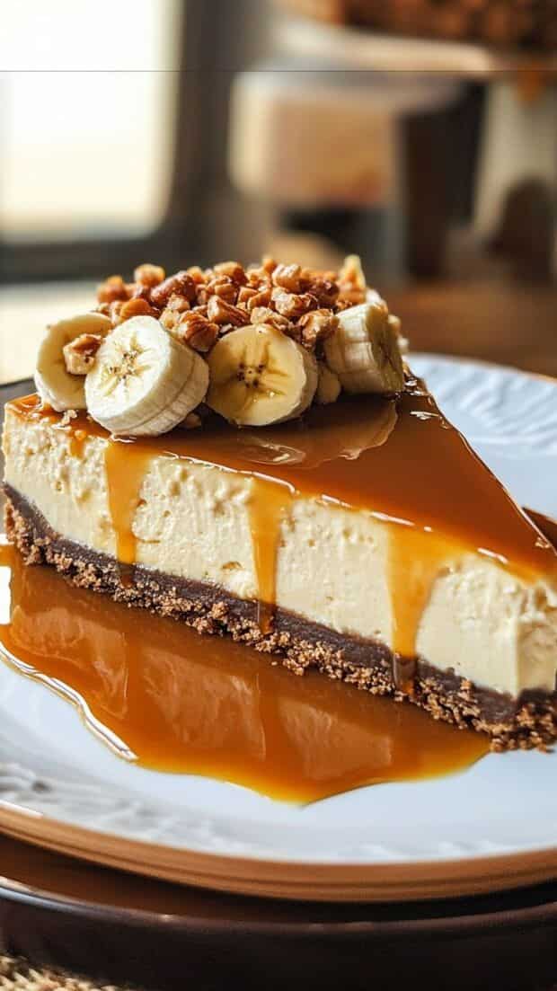 5 Steps to Make Caramel Walnut Cheesecake
