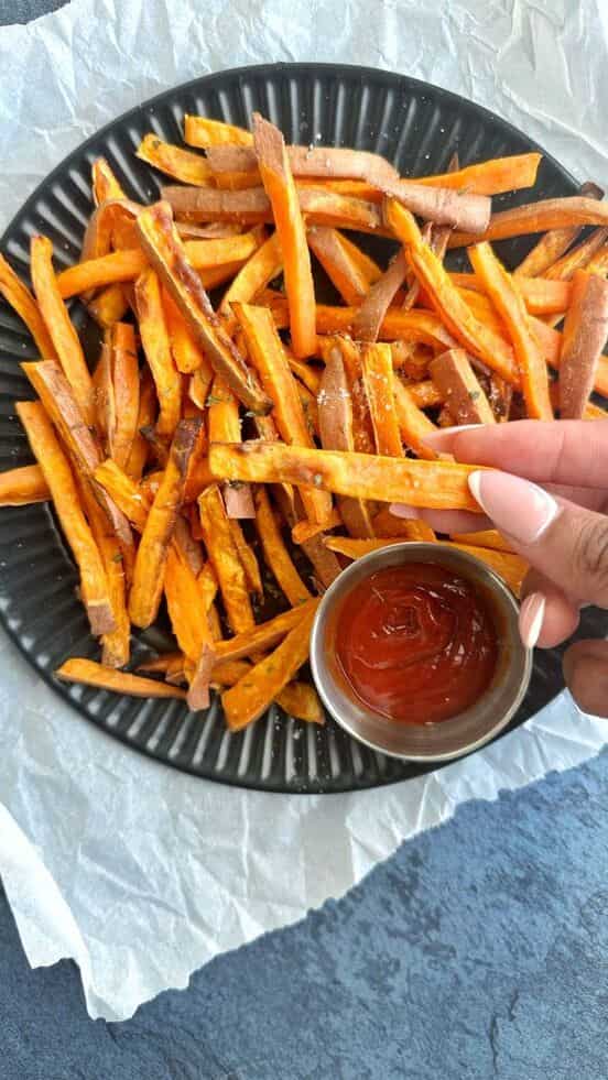 How To Make Crispy Sweet Potato Fries