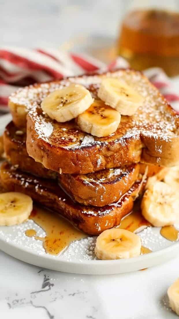 How To Make a Banana French Toast in 10 Minutes