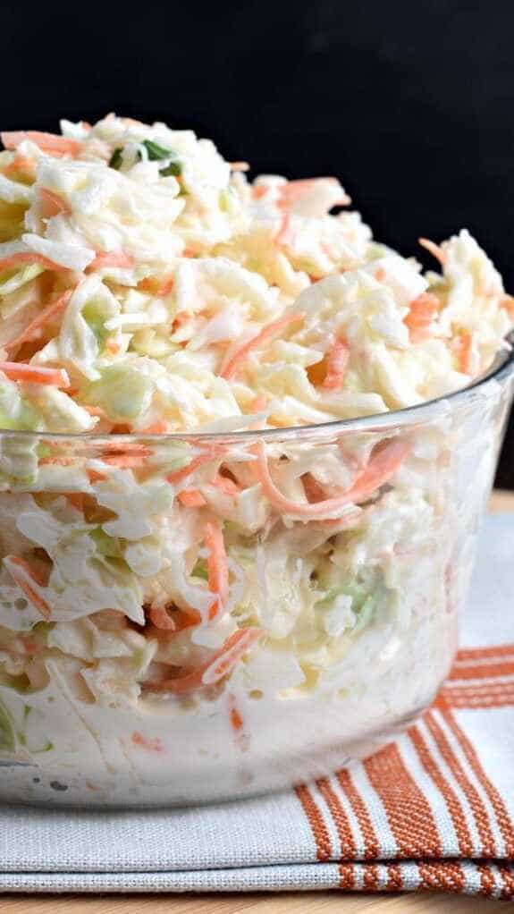 How To Make Coleslaw Salad In 15 Minutes