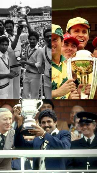 ODI Cricket World Cup Winners
