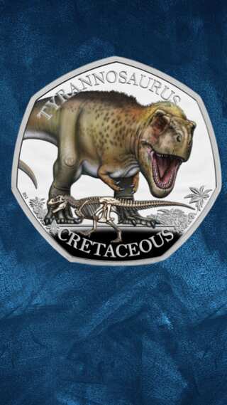 Dinosaurs Roar Back to Life on New UK Coins
