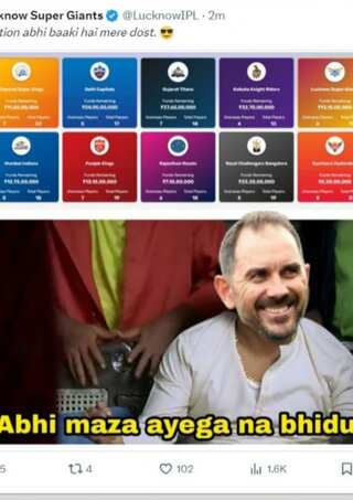 IPL 2024 Auction memes: 7 best funny memes by teams