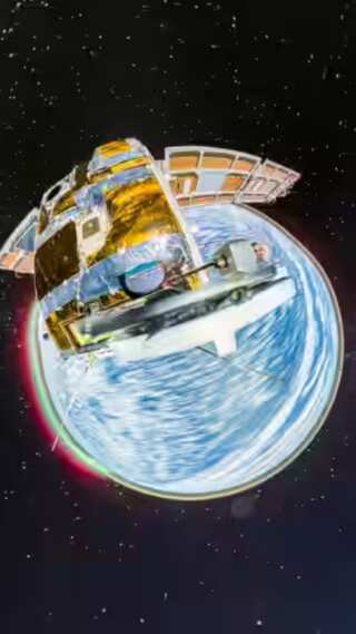 Earth's 'First-Ever' 360-Degree Pictures Glamourise Planet Blue