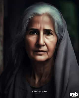 AI Imagines Actresses in Old Age