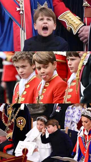 King Charles Coronation: Prince Louis, Charlotte and George steal the show 

