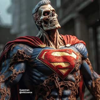 AI Turns Justice League Heroes into Zombies: The Flash, Superman, Batman