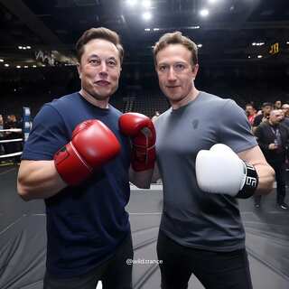 AI Visualises Elon Musk, Mark Zuckerberg’s Cage Fight