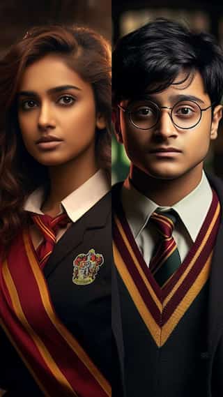 If Harry Potter Characters Were Indians, Courtesy Artificial Intelligence
