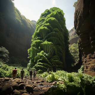 AI Visualisation of Giant-sized Vegetables Goes Viral 