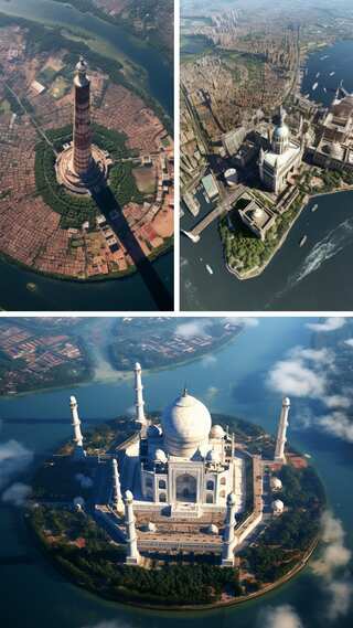 What India Looked Like from Chandrayaan-3, as per AI