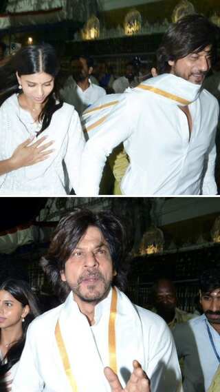 Shah Rukh Khan takes daughter Suhana to Tirupati ahead of Jawan release