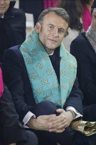 Macron visits Nizamuddin Dargah in Delhi, relishes soulful Qawwali 
