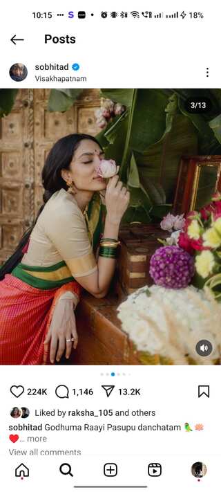 Inside Sobhita Dhulipala’s Wedding Festivities
