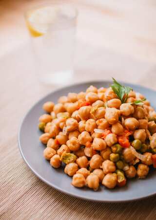 Simple 5-Ingredient Chickpea Salad Recipe