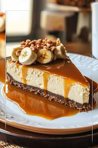 5 Steps to Make Caramel Walnut Cheesecake
