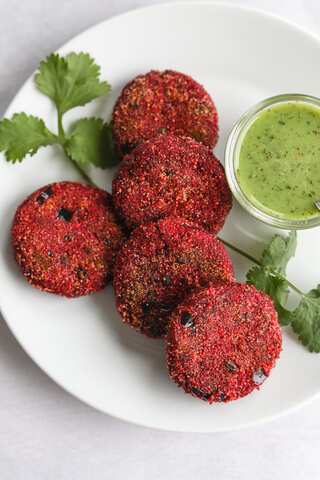 How To Make Soya and Beetroot Kebabs At Home