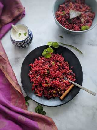5 Easy Steps To Make Beetroot Pulao
