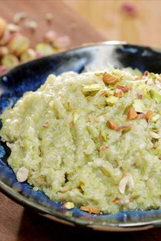  How to Make Walnut Bottle Gourd (Lauki) Halwa
