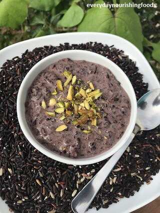 Quick and Easy Black Rice Pudding Recipe
