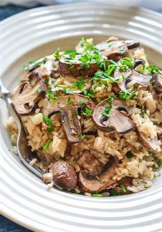 How To Make Garlic Mushroom Rice For Office In 15 Minutes
