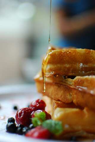 How to Make Whole Wheat Banana Waffles