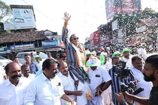 Lok Sabha Elections 2024: Shashi Tharoor In Thiruvananthapuram
