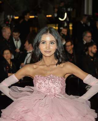 Who Is Nancy Tyagi? Viral Cannes Influencer Who Sew Her Own Dress