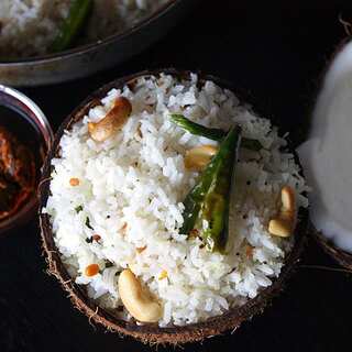 Quick and Easy South Indian Coconut Rice Recipe in Just 5 Steps