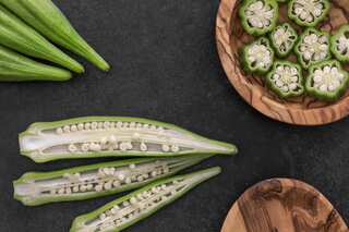 Roasted Okra with Garlic and Herbs: A Simple Side Dish