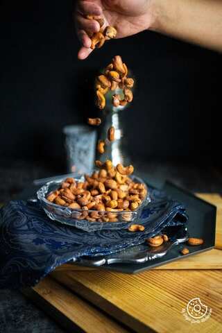 Homemade Tasty Spicy Roasted Almond Recipe
