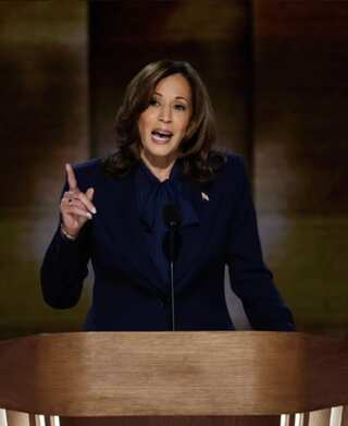 Best Power Suits Spotted At DNC: Kamala Harris To Michelle Obama

