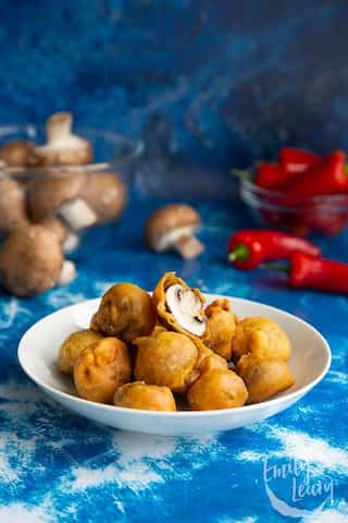 How to Make Crispy Mushroom Pakoras at Home