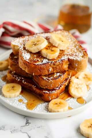 How To Make a Banana French Toast in 10 Minutes