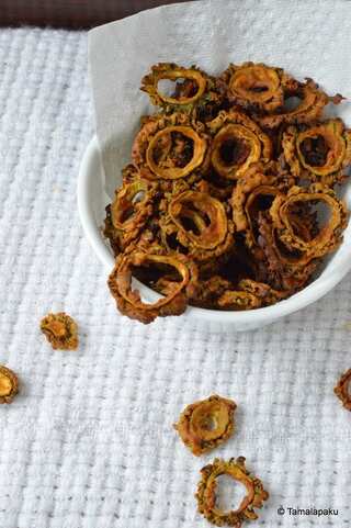 How to Make Crunchy Bitter Gourd (Karela) Chips at Home
