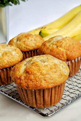 Easy Vegan Banana Muffins Recipe for a Quick Snack