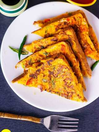 How to Make Besan Bread Toast in 20 Minutes